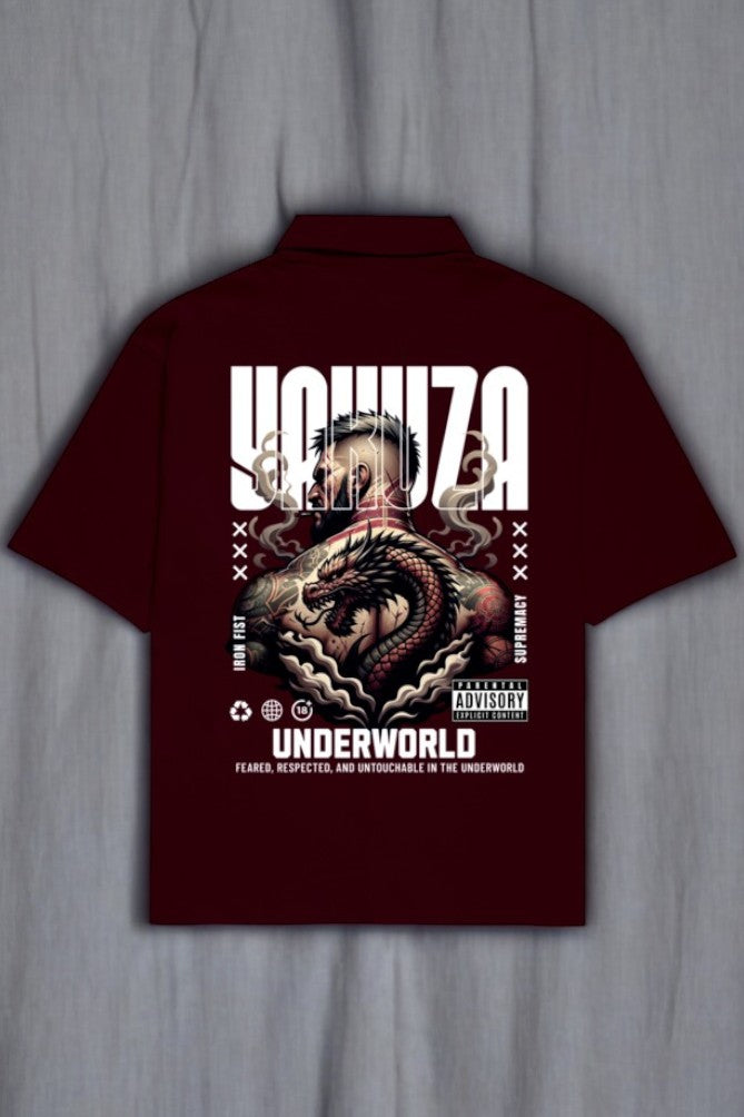 Yakuza Underworld Unisex Oversized Shirt