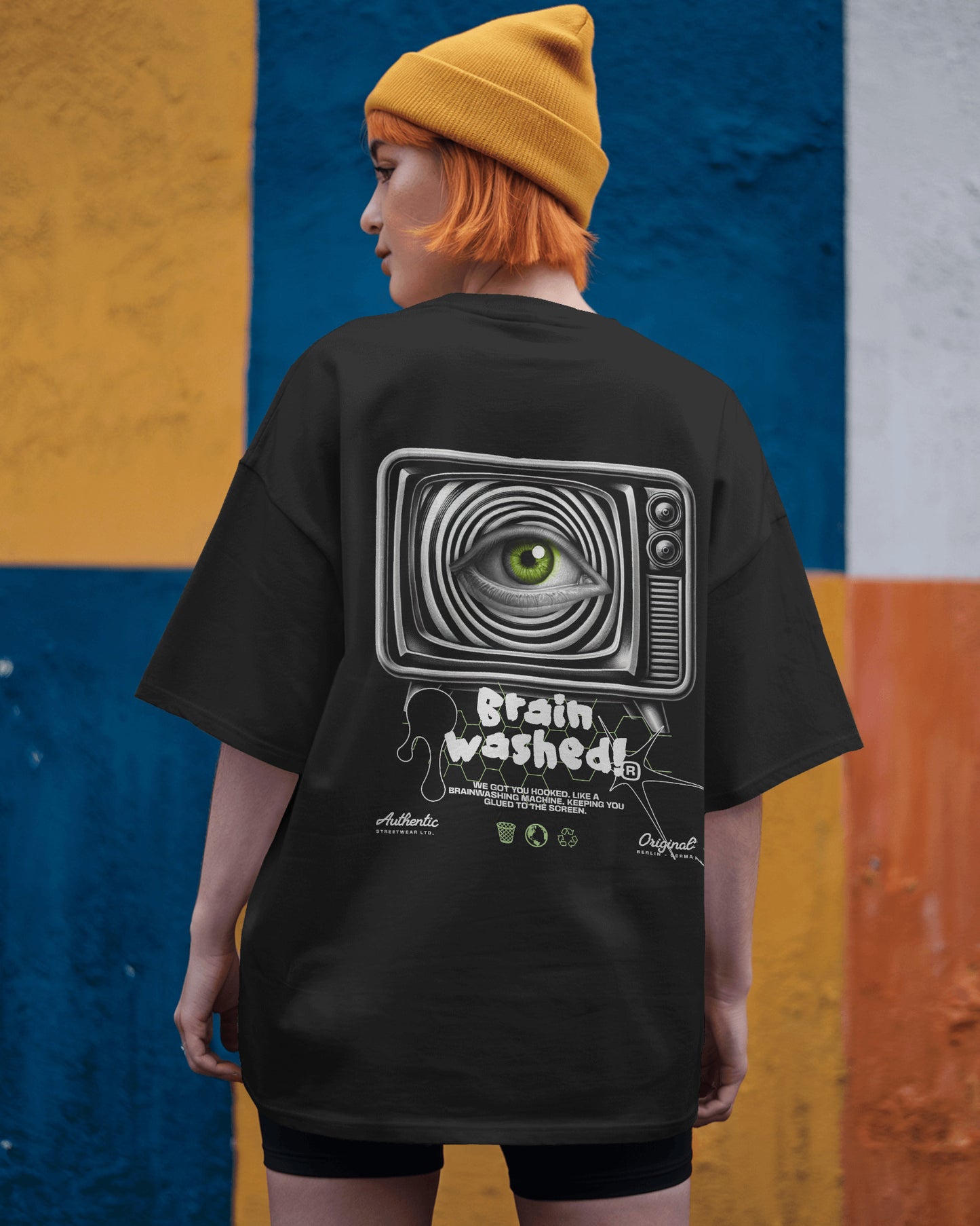 Brainwashed! Oversized Unisex T-Shirt