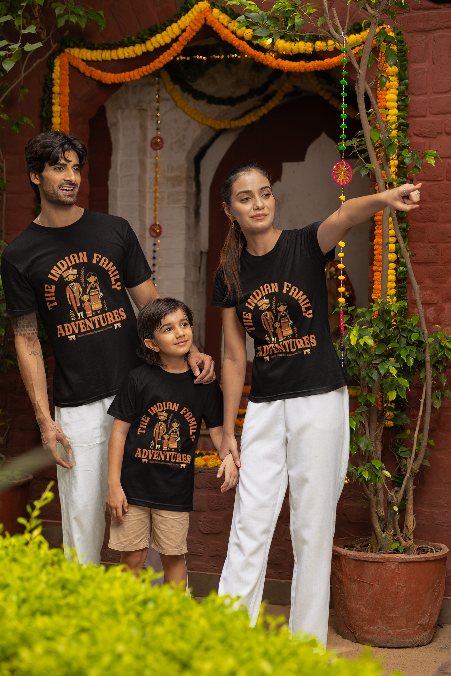 The Indian Family Adventures Unisex Classic Crew T-Shirt