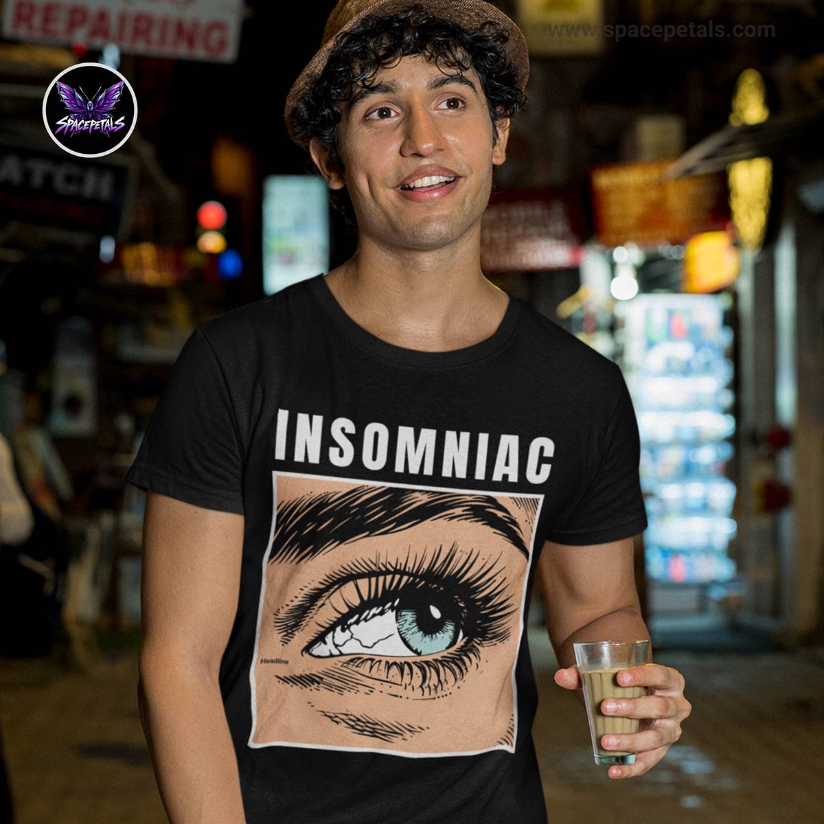 Insomniac Unisex Classic Crew T-Shirt