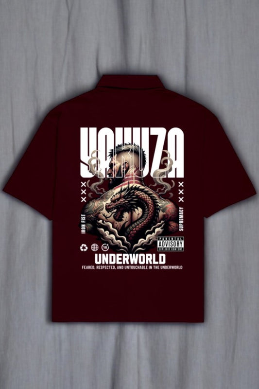 Yakuza Underworld Unisex Oversized Shirt