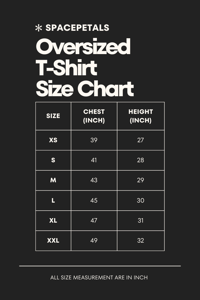 The Rebellion Unisex Textured Oversized T-Shirt