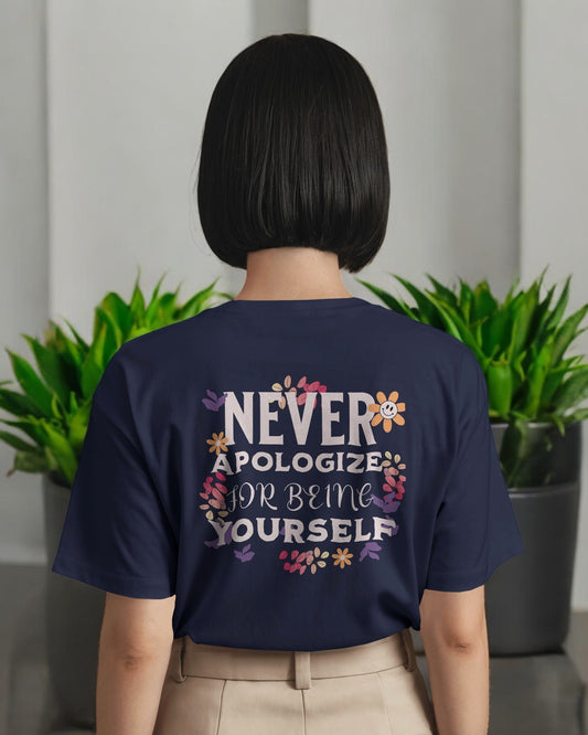 Being Yourself Unisex Oversized T-Shirt