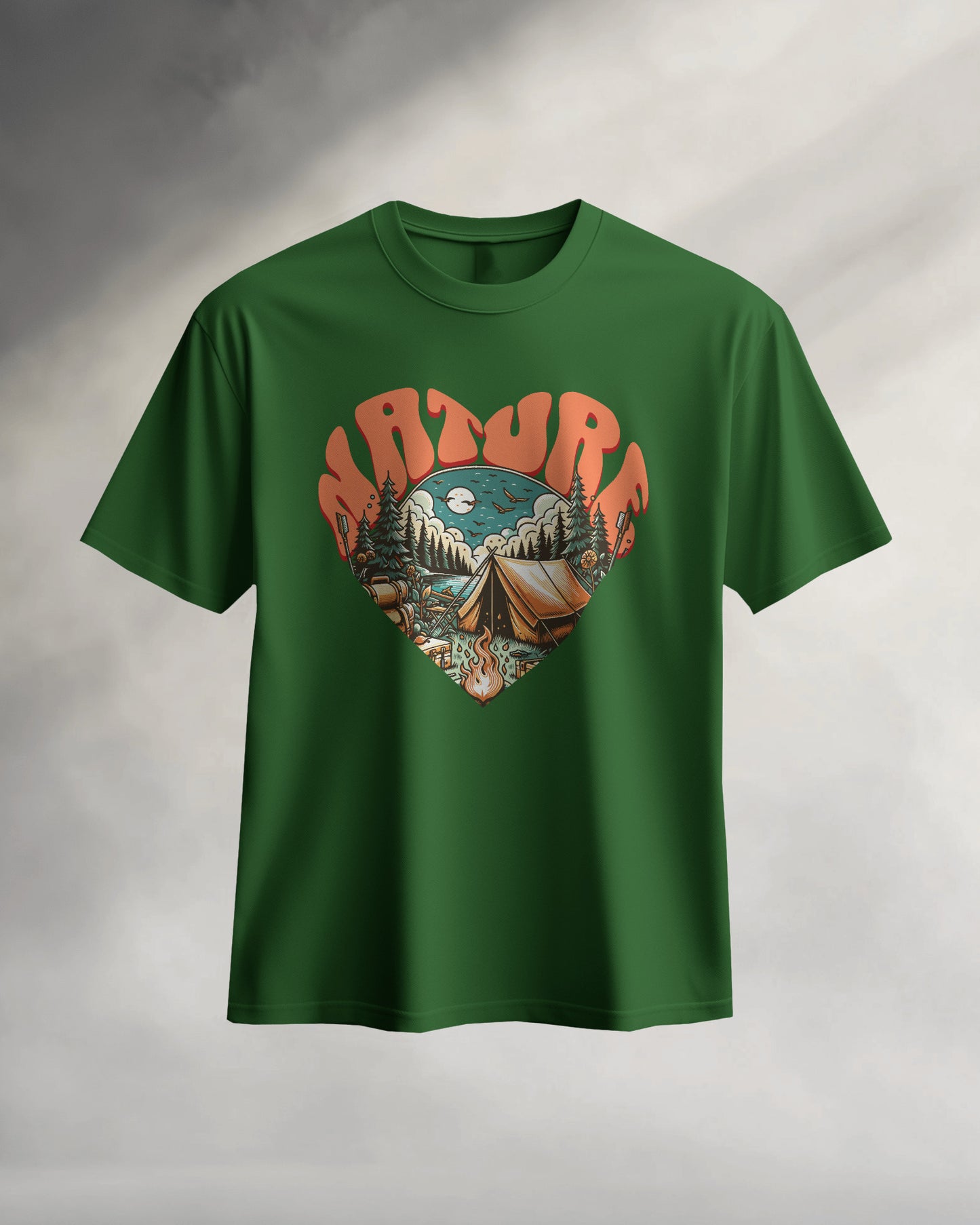 Nature Heart Unisex Classic Crew T-Shirt