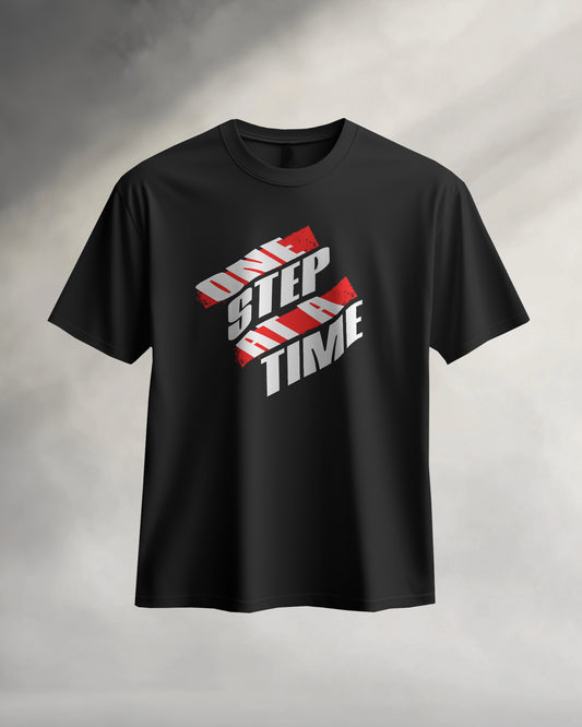One Step at a Time Unisex Classic Crew T-Shirt