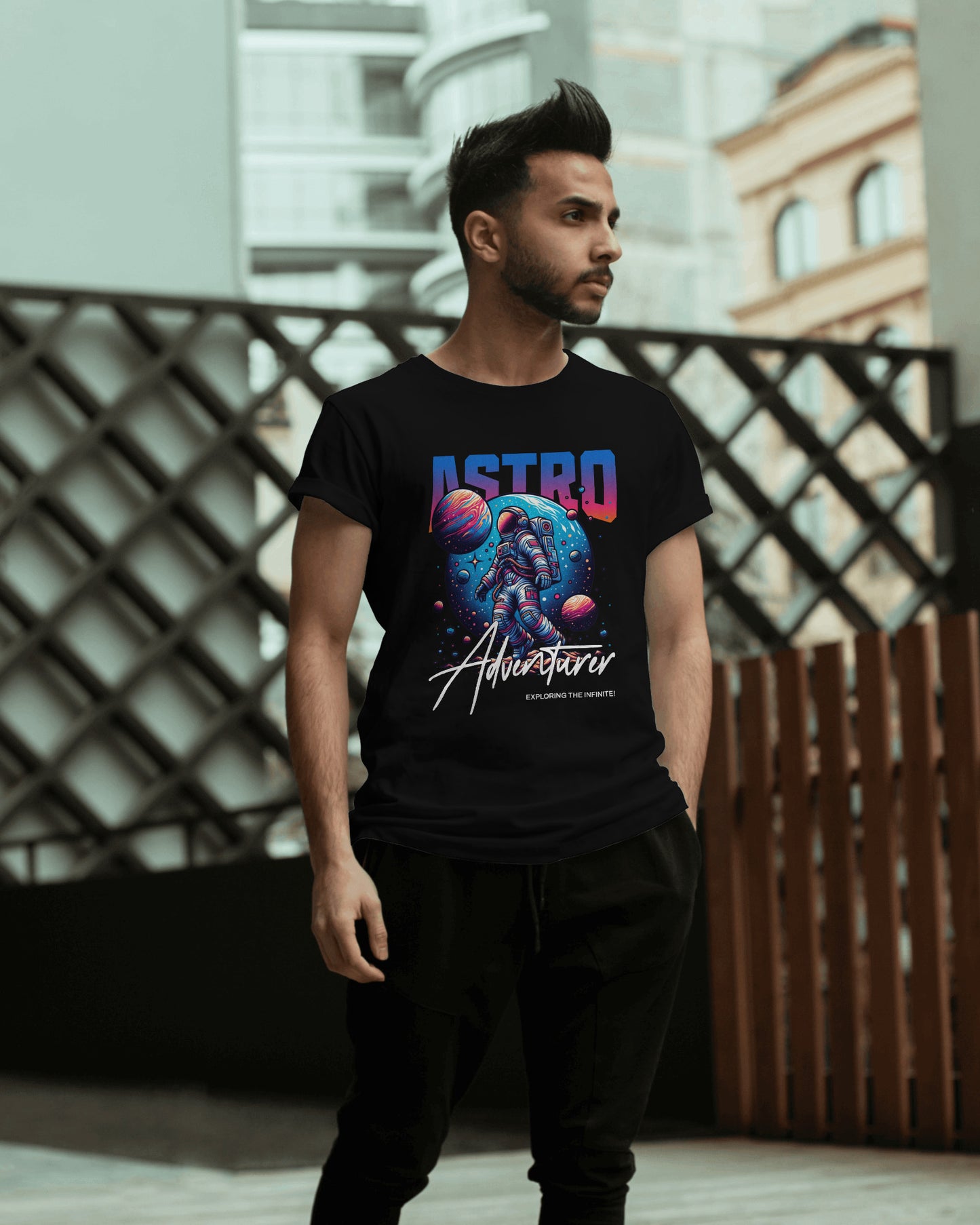 Astro Adventurer Unisex Classic Crew T-Shirt