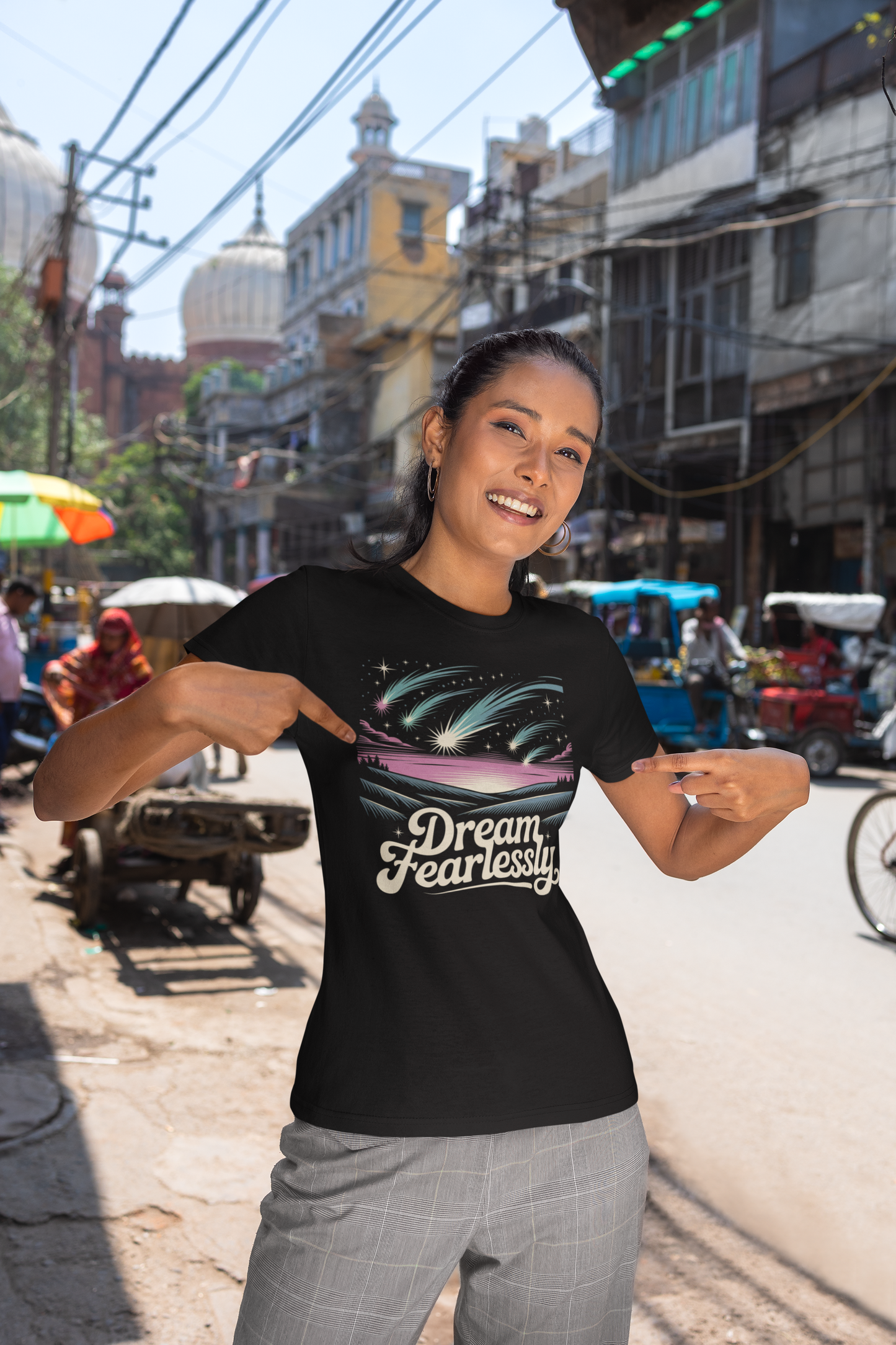 Dream Fearlessly Unisex Classic Crew T-Shirt