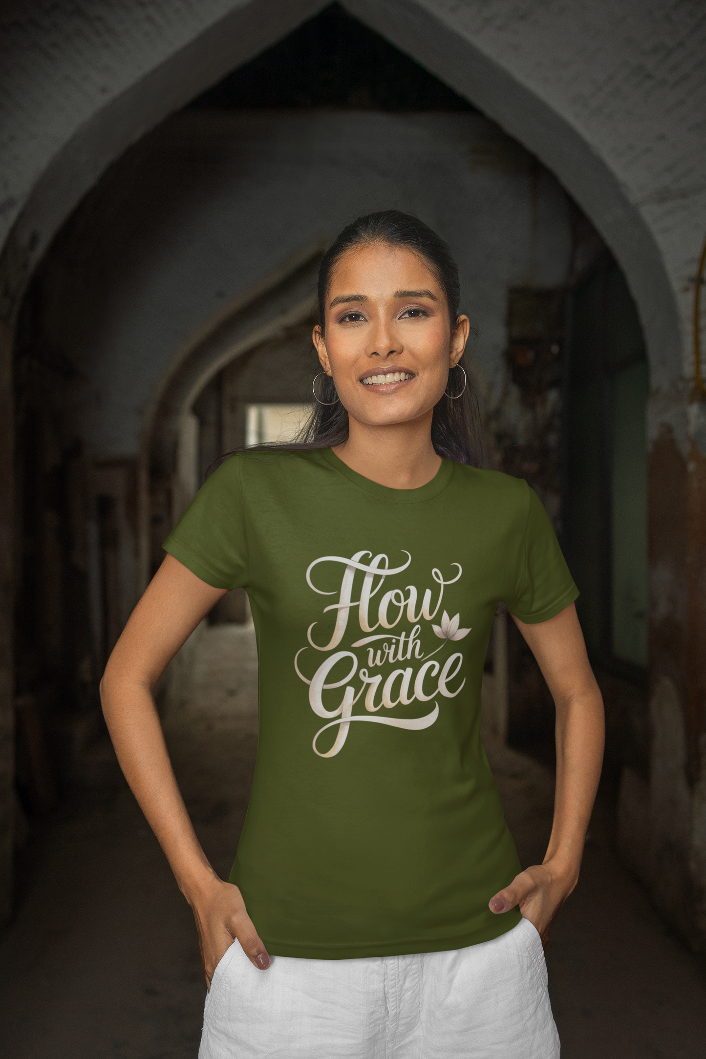 Flow with Grace Unisex Classic Crew T-Shirt