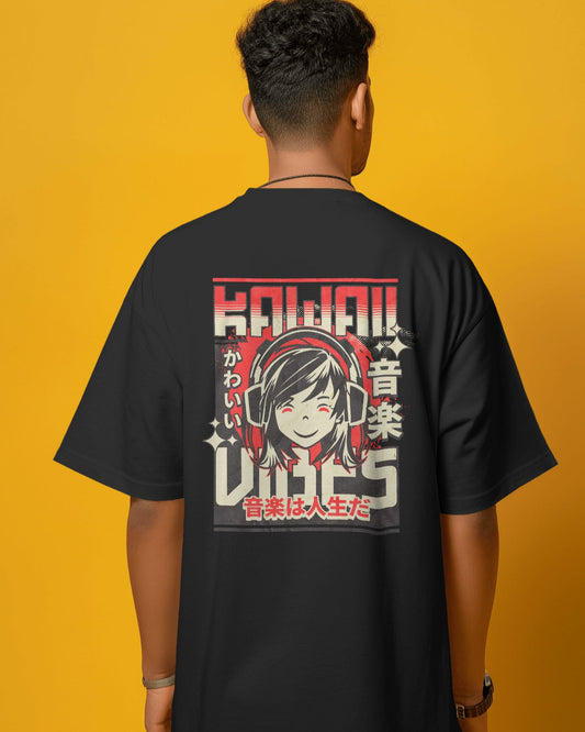 Kawaii Vibes Oversized Unisex T-Shirt