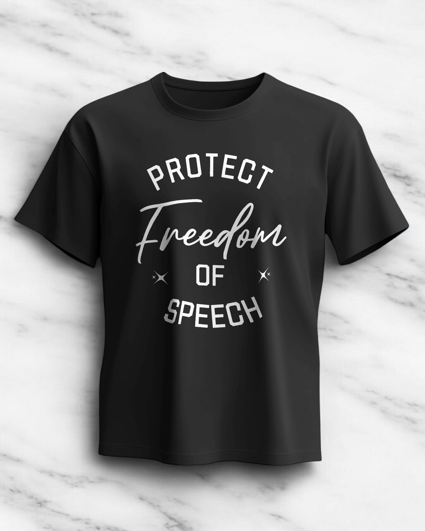 Protect Freedom of Speech Unisex Classic Crew T-Shirt