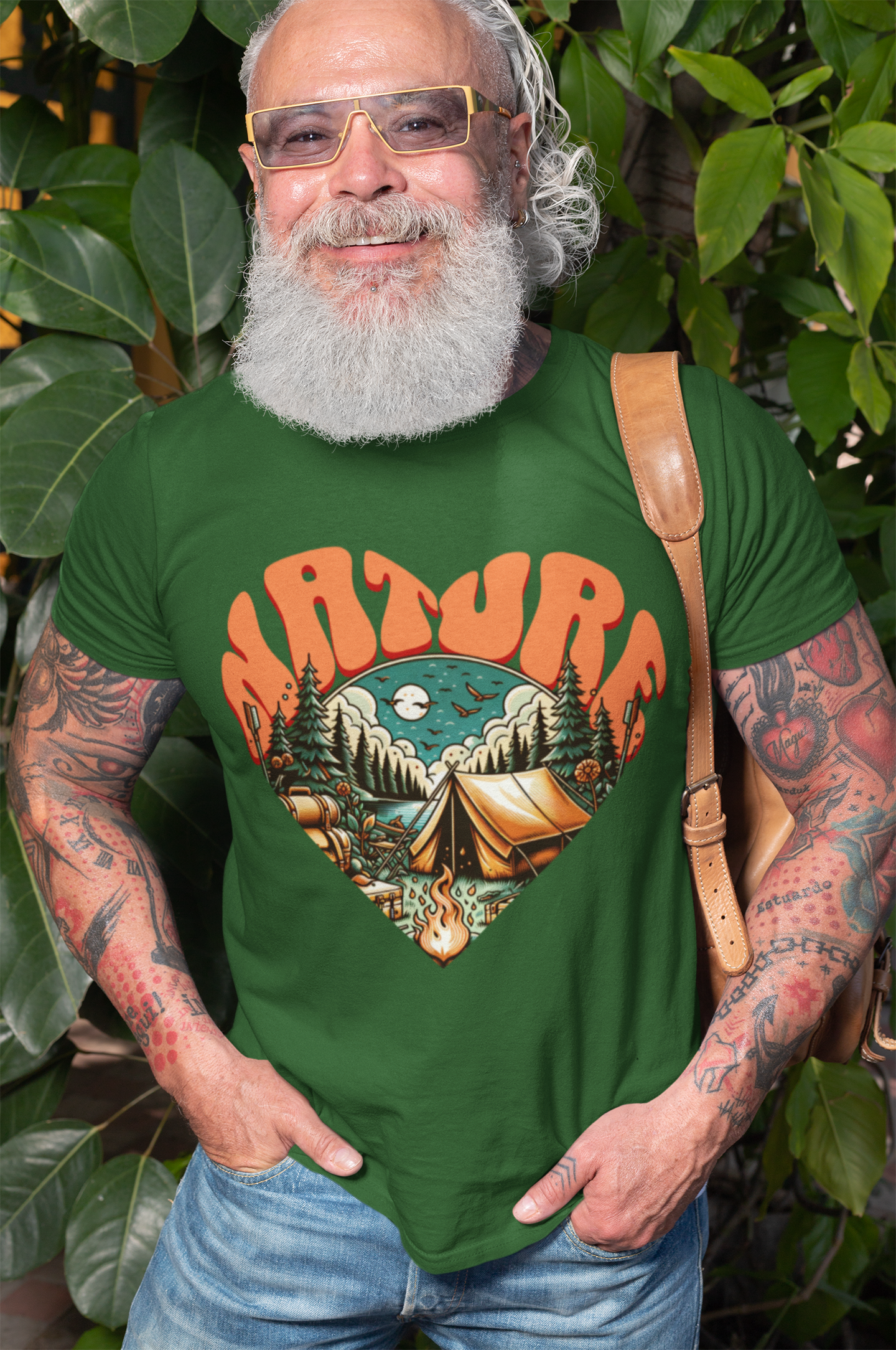 Nature Heart Unisex Classic Crew T-Shirt